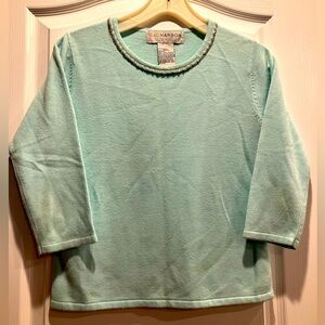 Sag Harbor Light Blue Sweater
